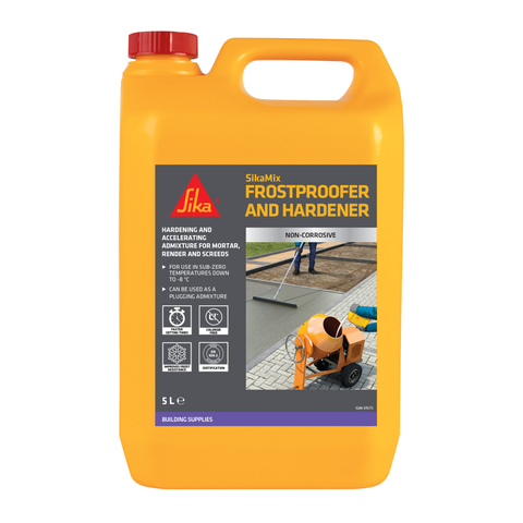 SikaMix Frostproofer and Hardener