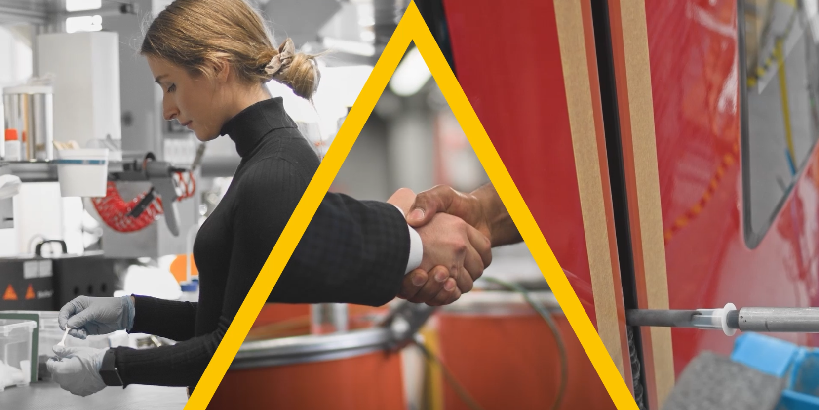Industrial collaboration and laboratory work
