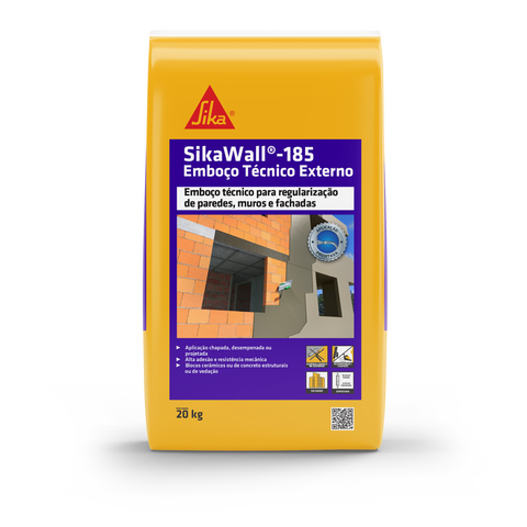 SikaWall®-185 Emboço Técnico Externo