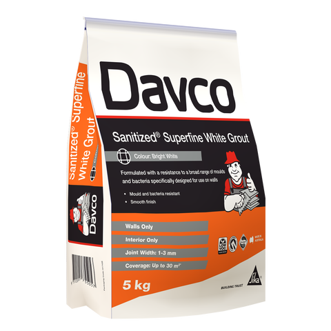 Davco® Superfine White Grout