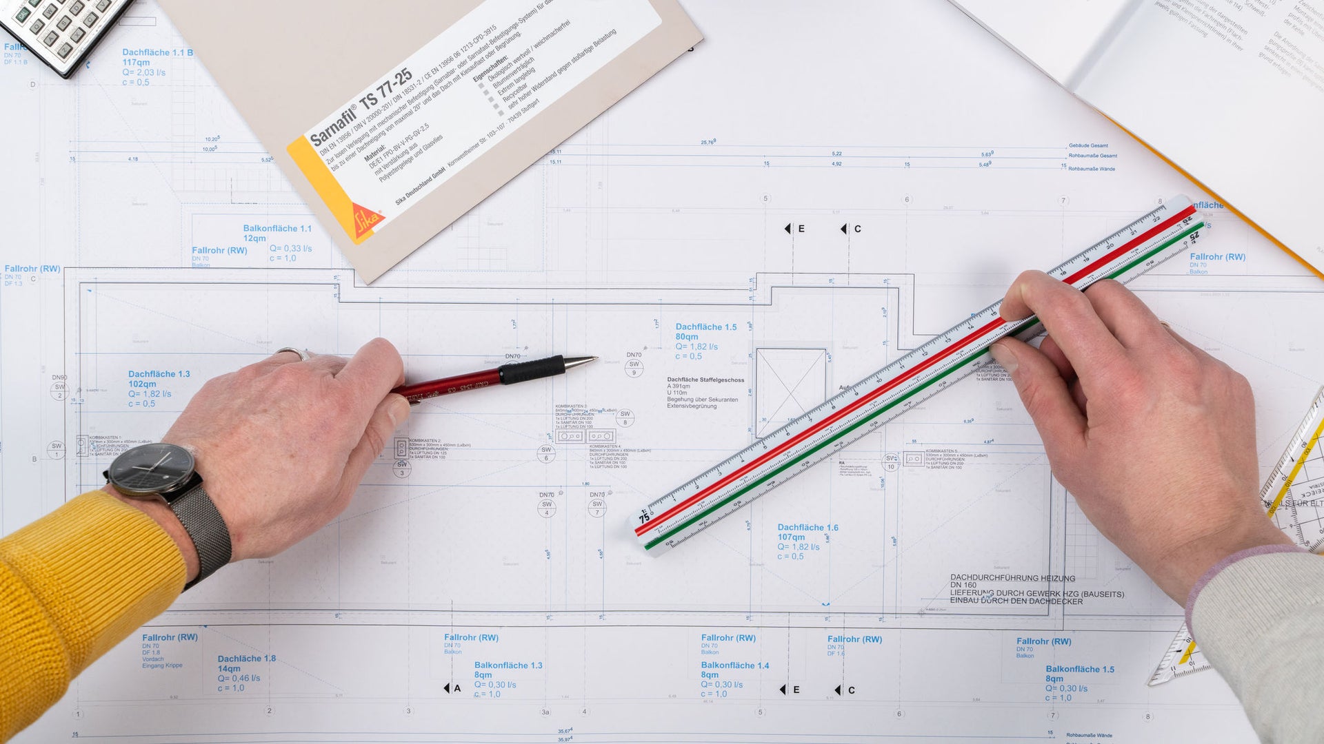 Service - Beratung Flachdachplanung Sarnafil Fachberater
