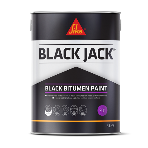Sika® Black Jack®-901 Black Bitumen Paint