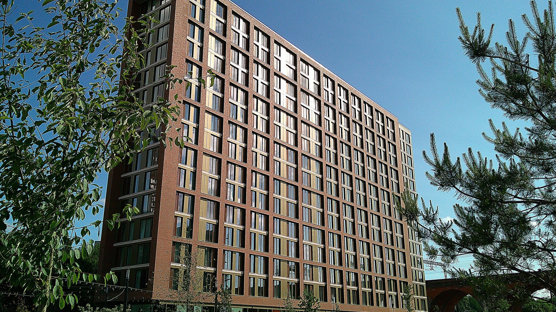 Stockport Interchange, brick slip pointing mortar