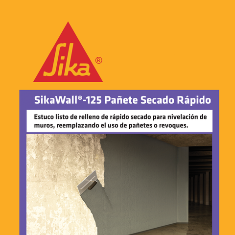 SikaWall®-125 Pañete Rapido Secado