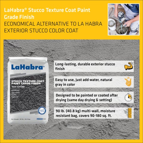 LaHabra® Paint Grade Stucco Texture Finish