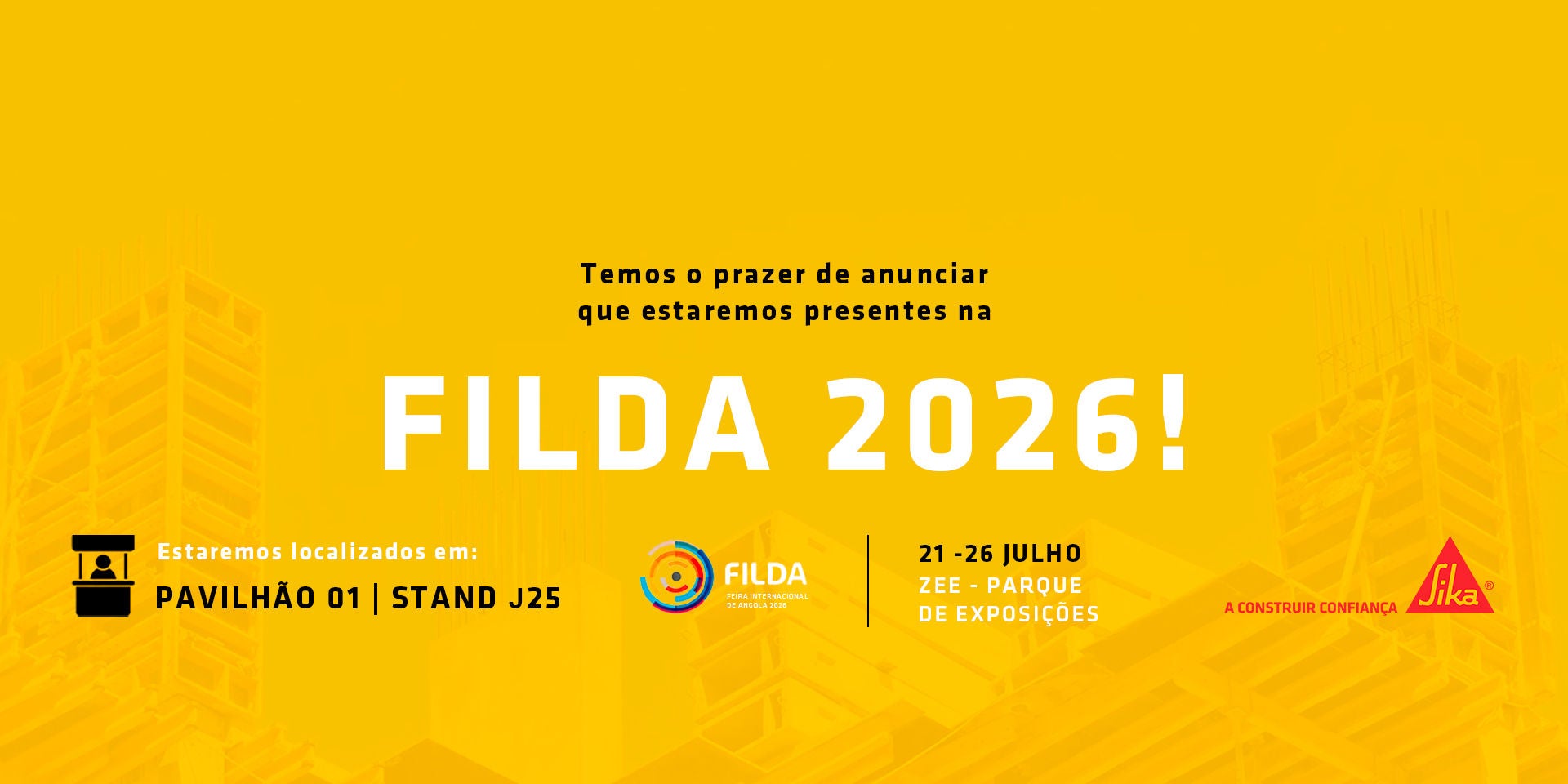 Announcement banner for FILDA 2026 event