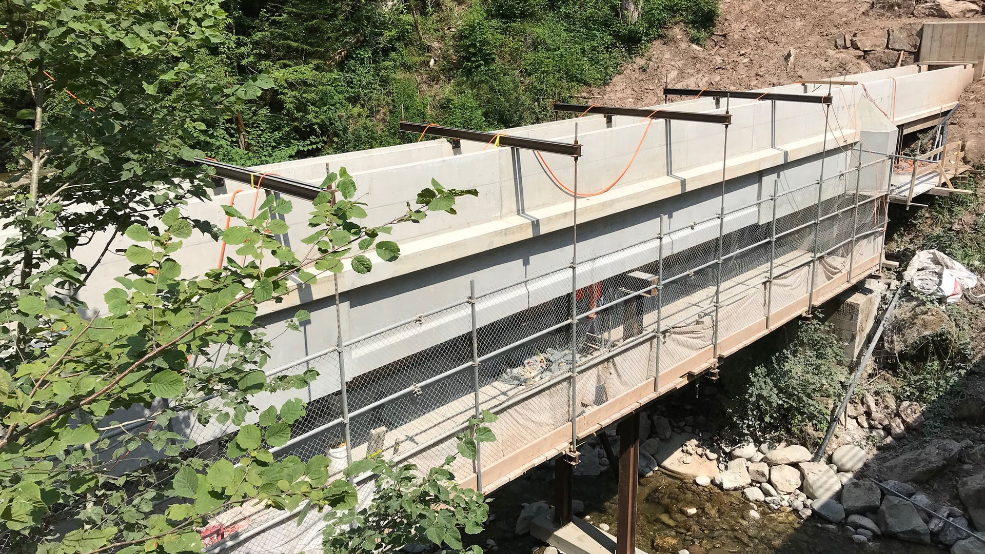 Passerelle Pay d'enhaut, Aussenansicht Titelbild