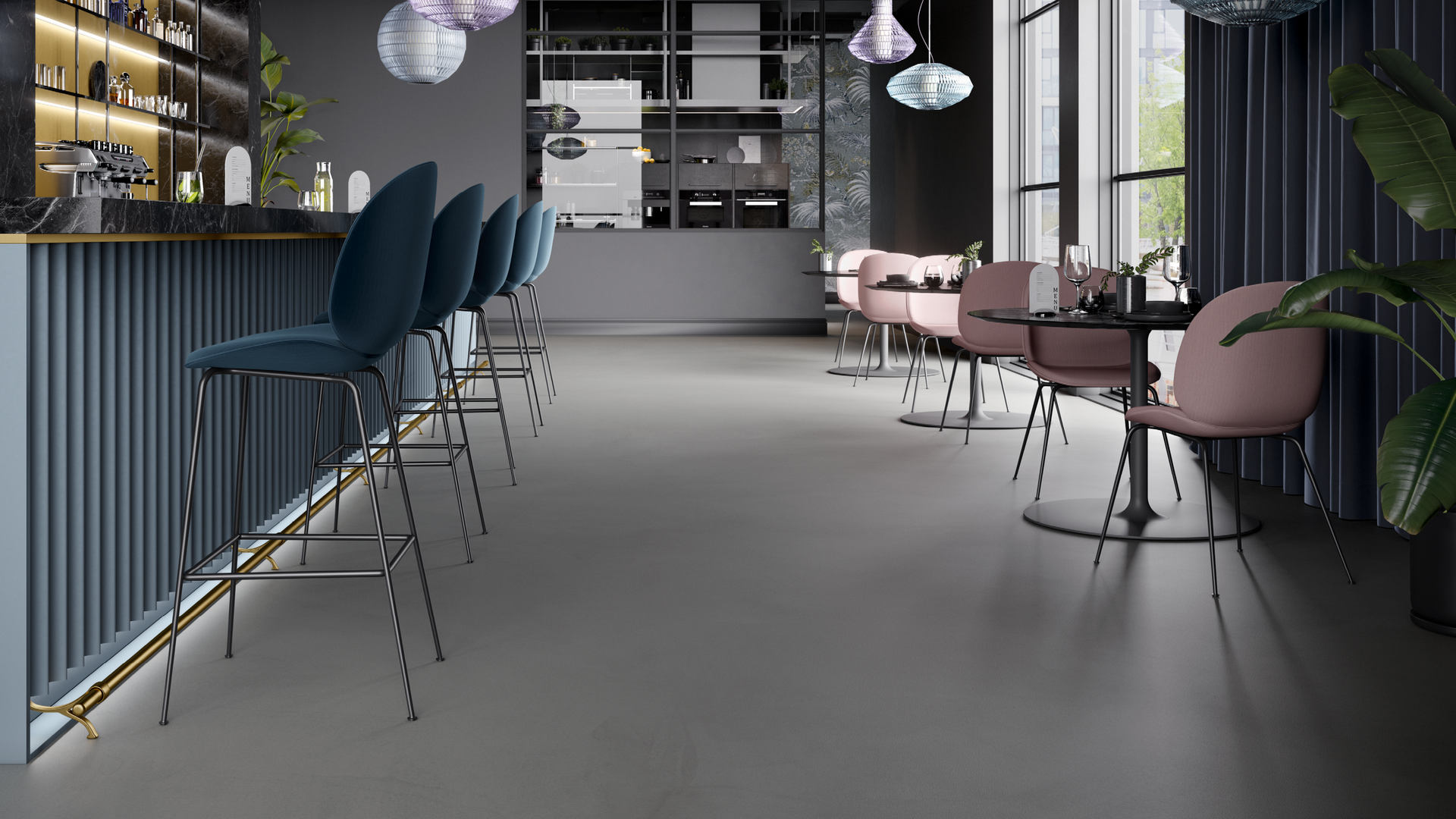 Floor with Sikacomfortfloor mineralfx system