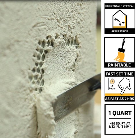 Sikacryl® Ready-Mix Stucco Patch