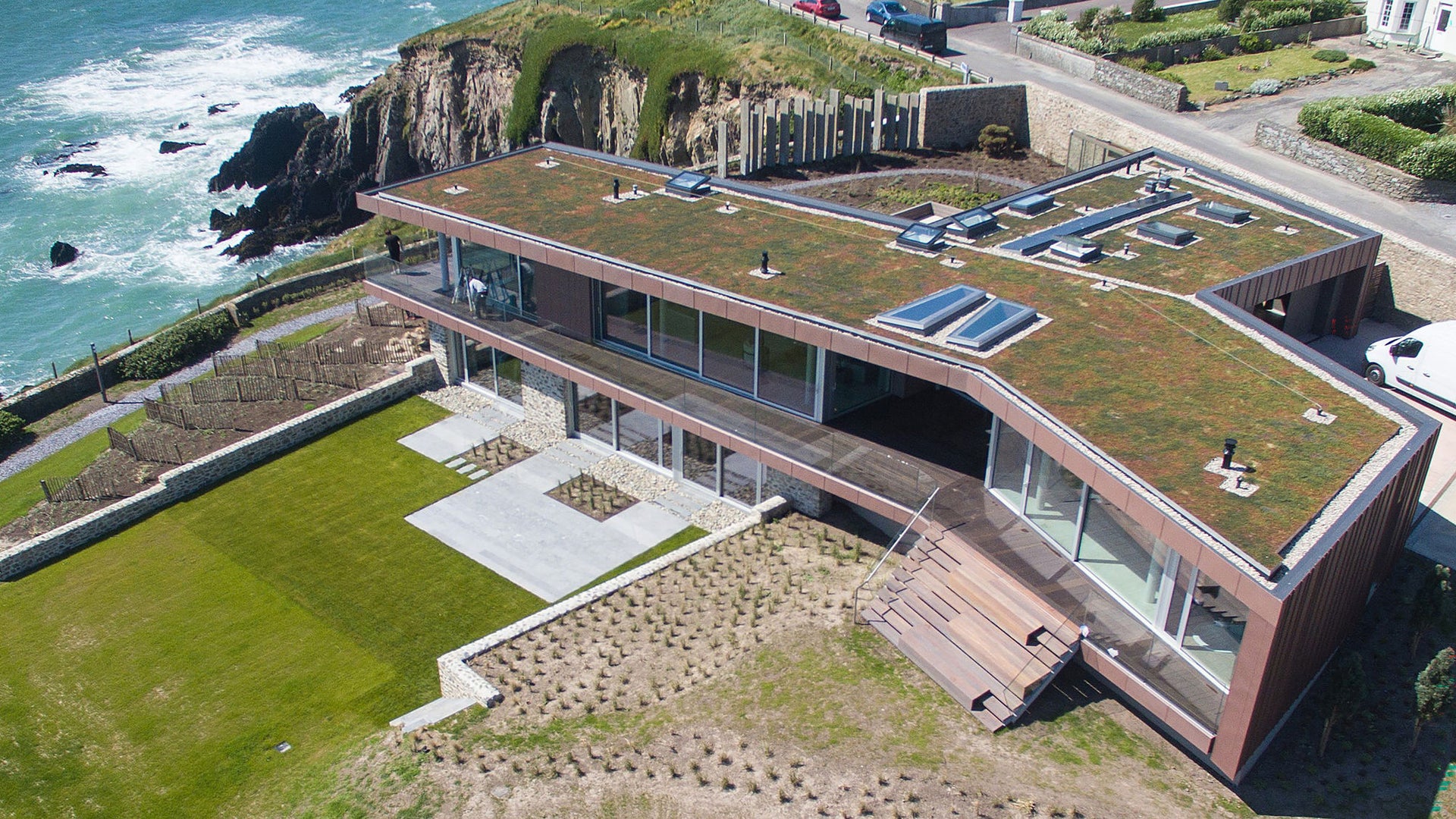 Ballycotton Private House - green roof