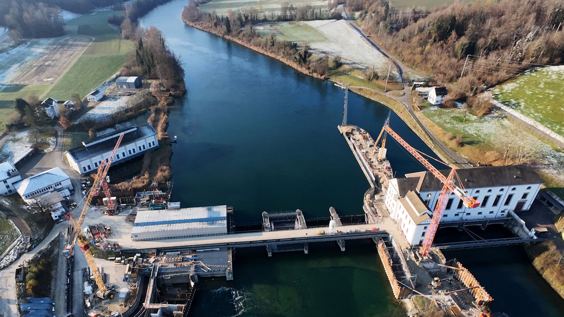 Sanierung Wasserkraftwerk für Fischaufstieg