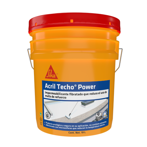 Sika® Acril Techo® Power 6 años
