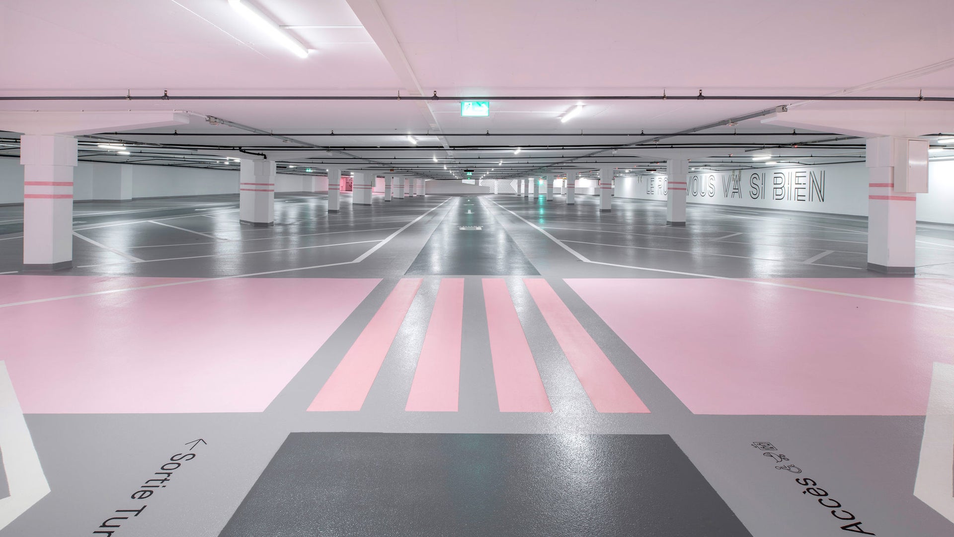 Inovil Parking, Geschoss Rosa