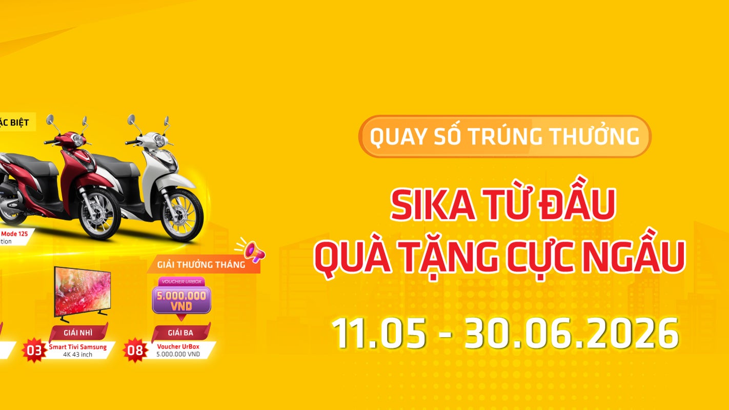 Vietnamese prize draw promotion with scooters