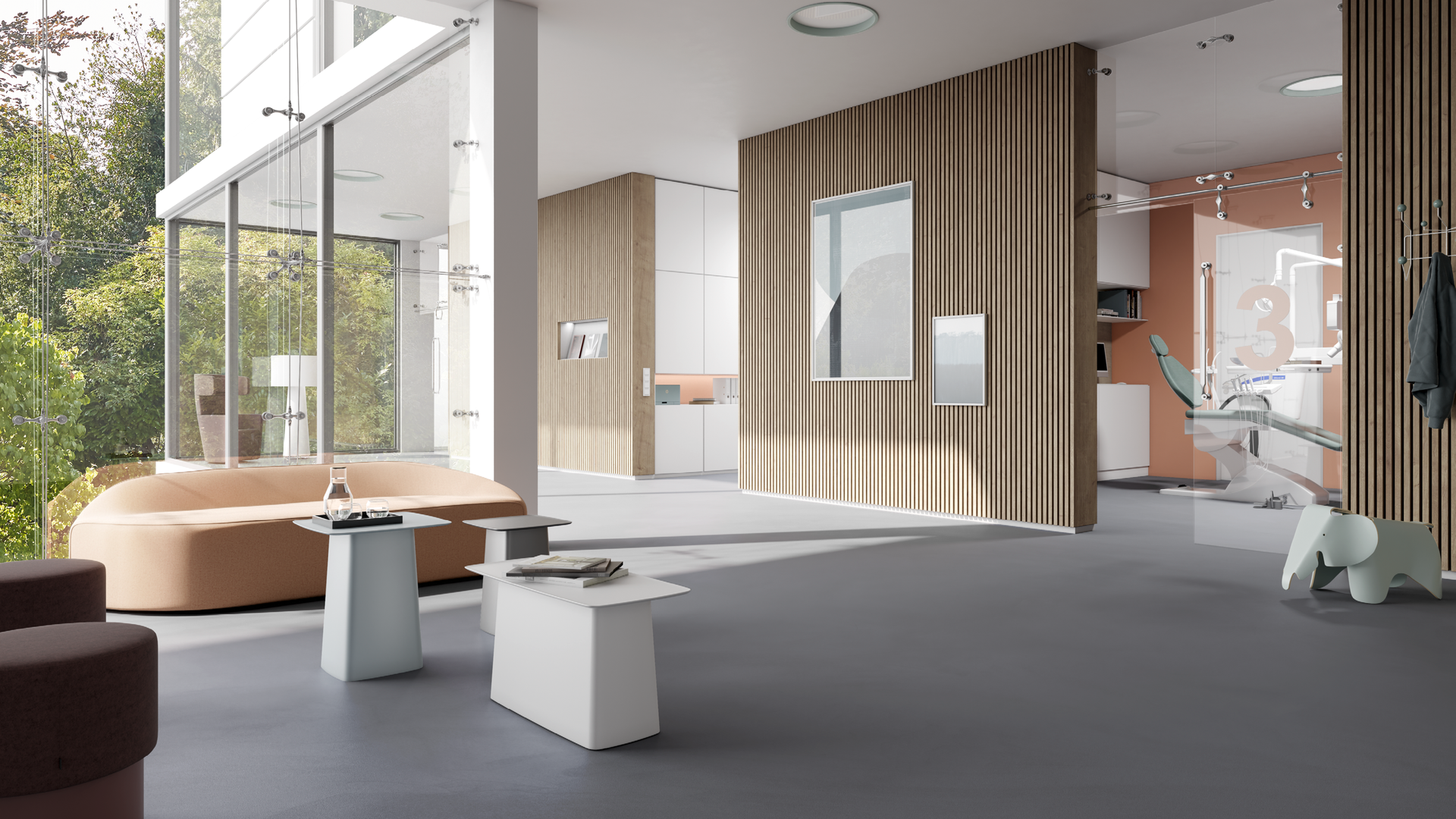Floor with Sikacomfortfloor mineralfx system