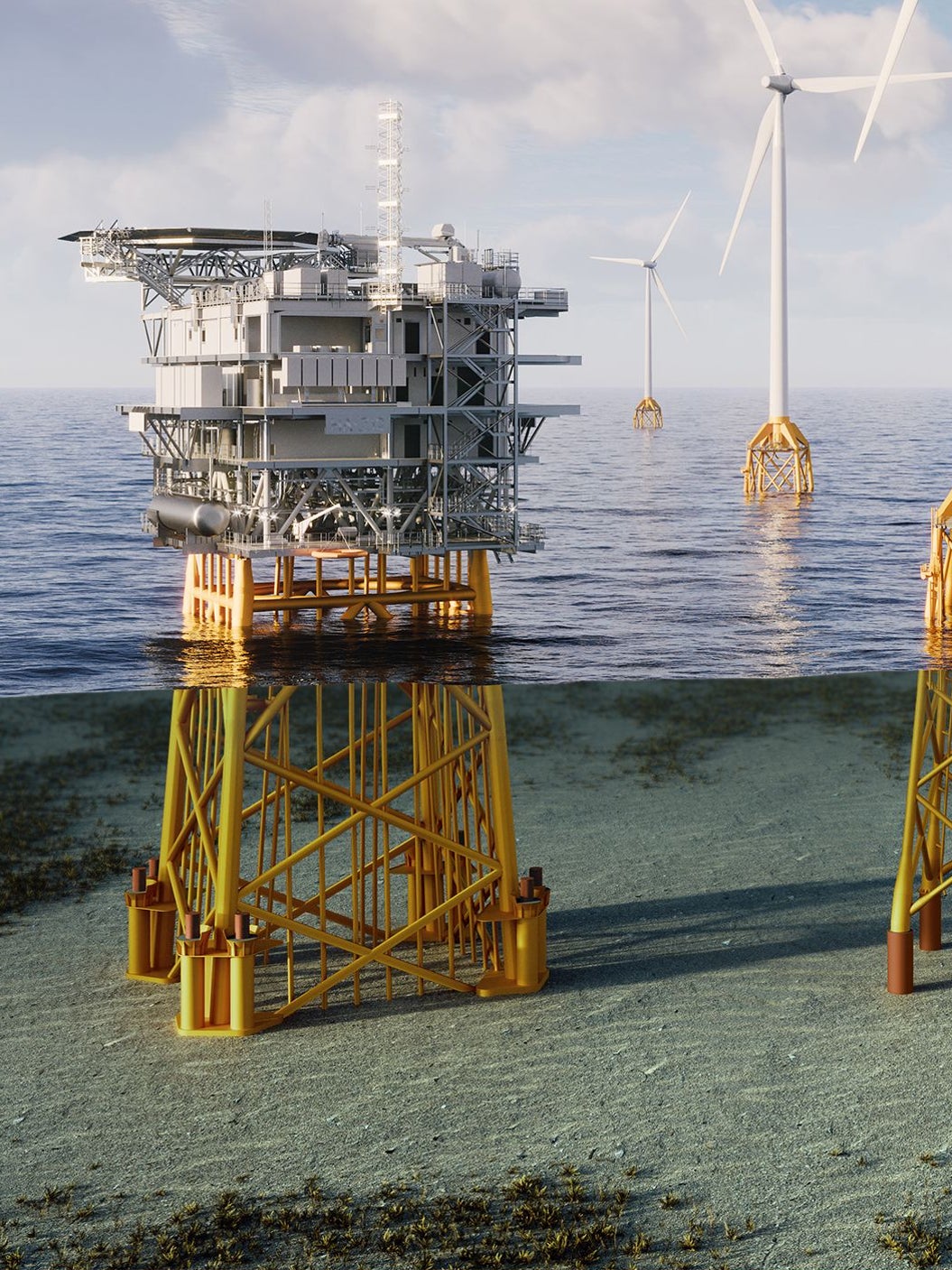 Renewable energy, offshore wind solutions overview