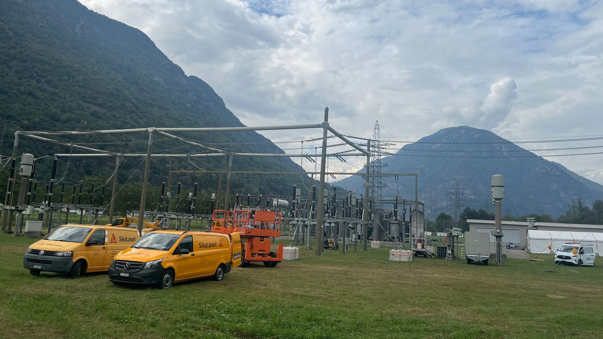 Risanamento strutturale impianto di Iragna