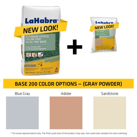 LaHabra® Exterior Stucco Color Coat 16/20 Tint Base
