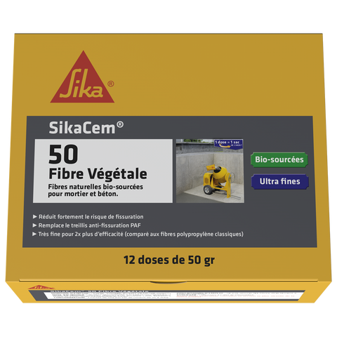 SikaCem®-50 Fibre Végétale