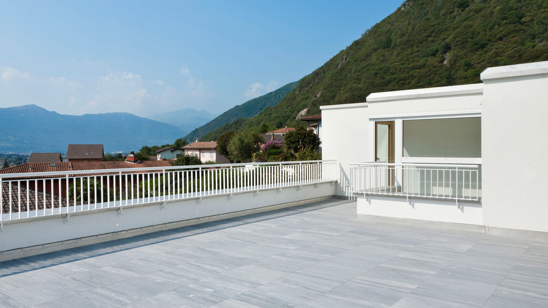 Terrazzo impermeabilizzato con Selftene Terrace