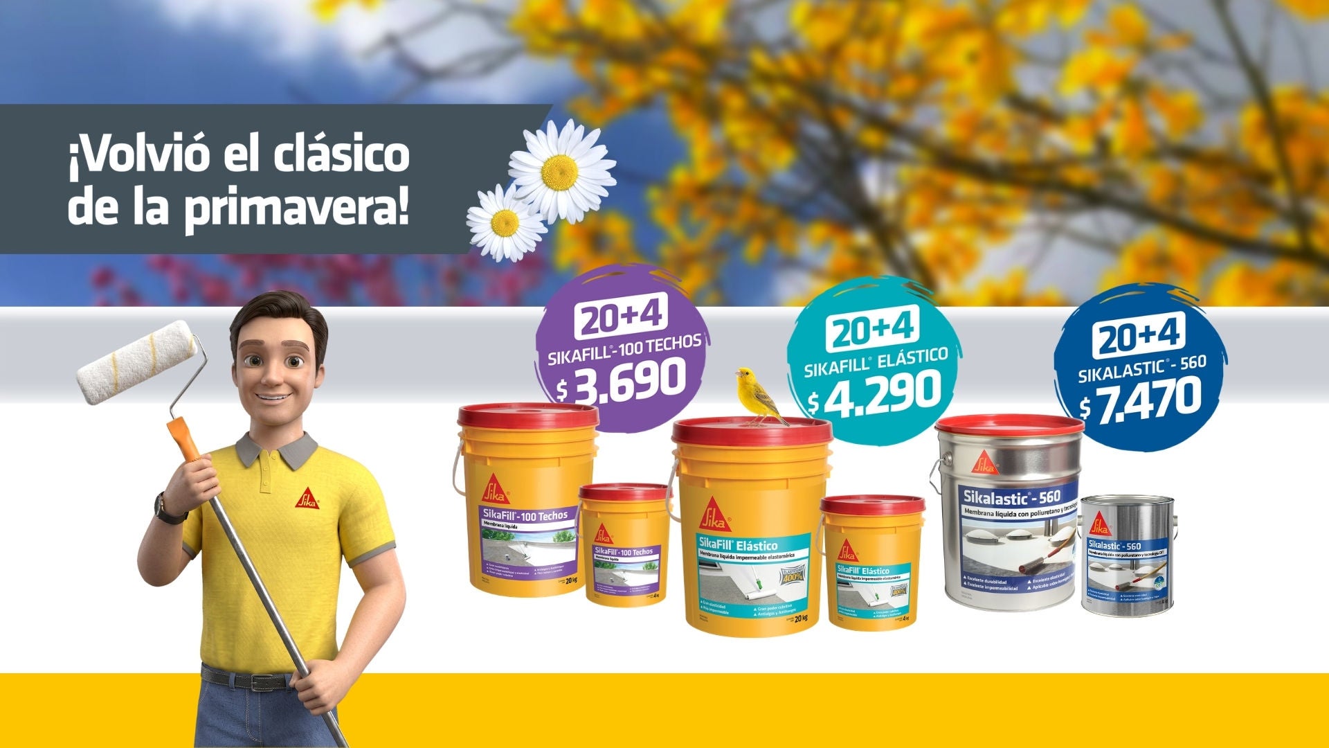 Banner Volvió clásico de la primavera