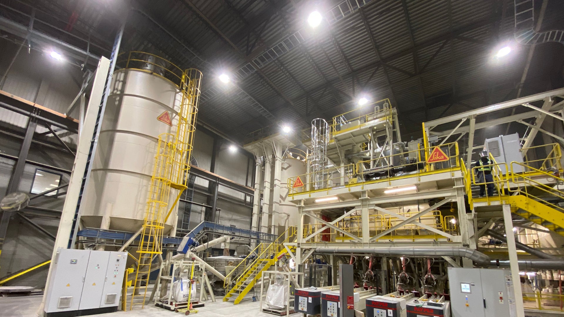 brand-new cementitious materials production line