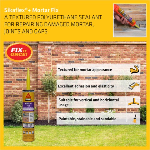 Sikaflex® + Mortar Fix