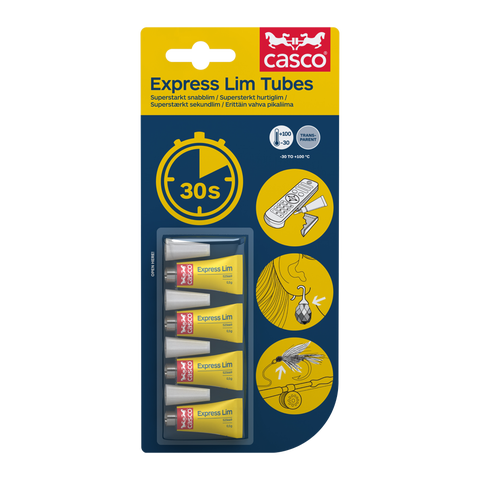 Casco® Expresslim tubes 4 × 0,5 g