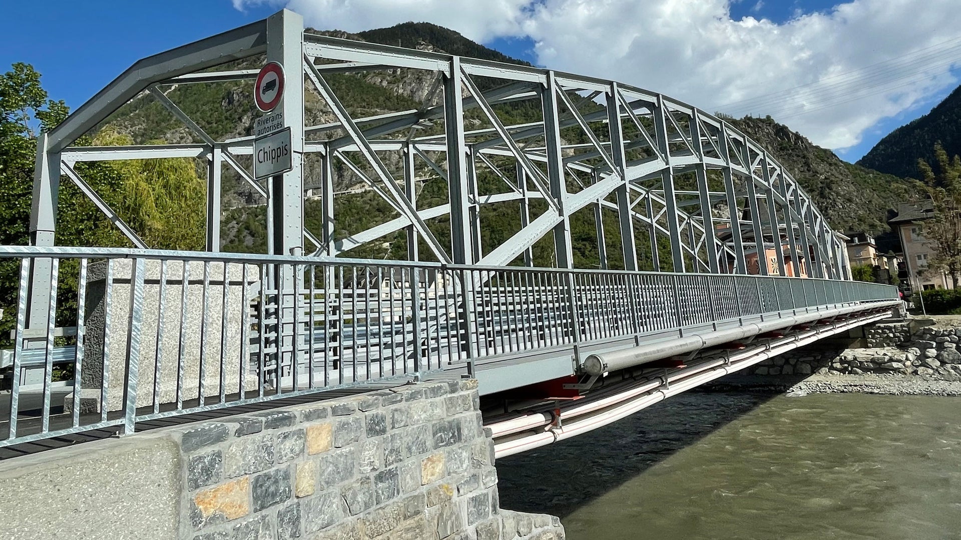Pont de Chippis, protection anticorrosion