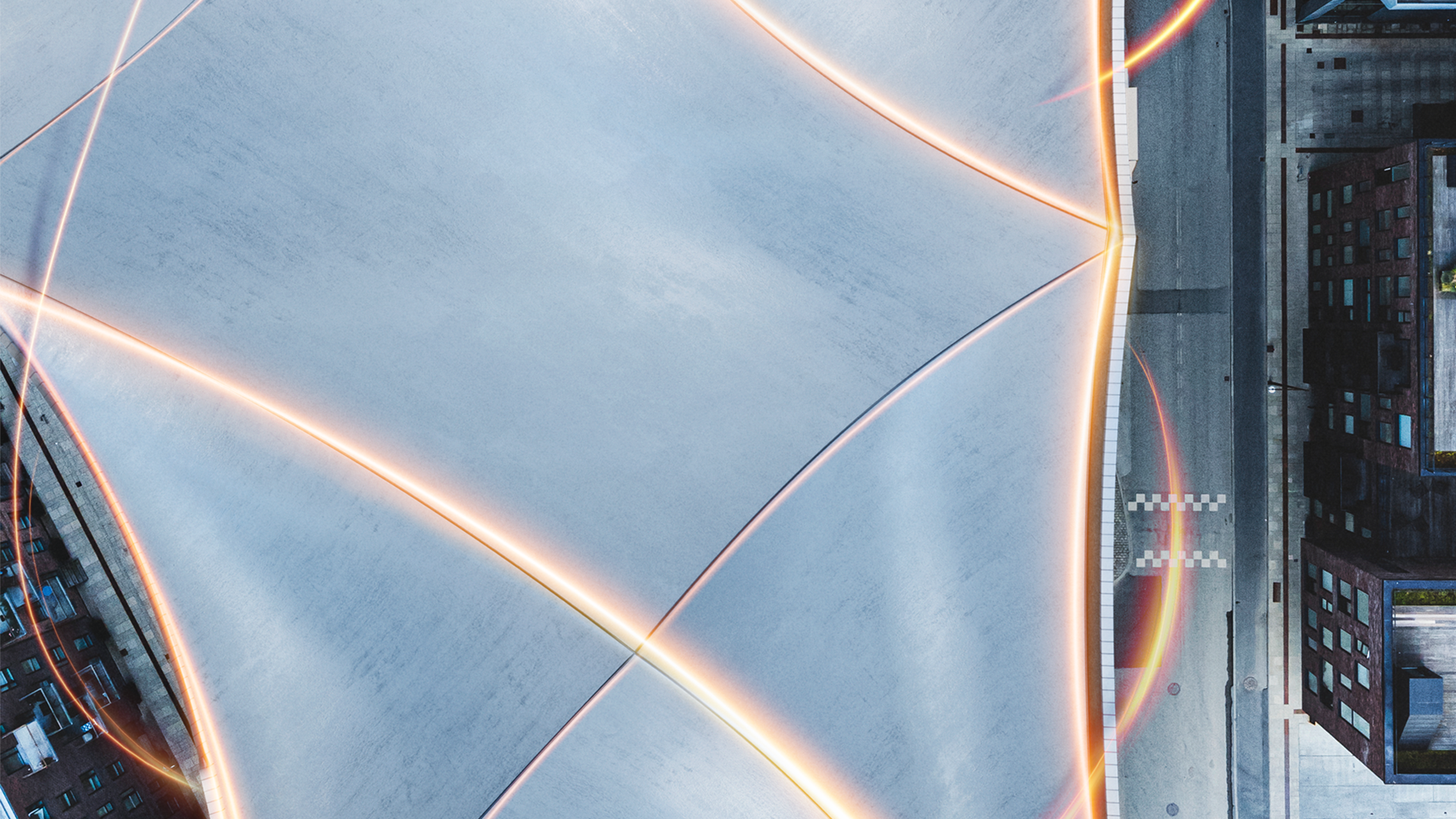 SikaVision digital products light streak on rooftop monitoring