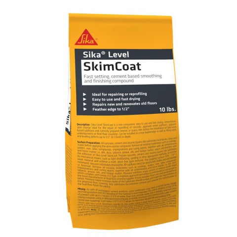 Sika® Level SkimCoat