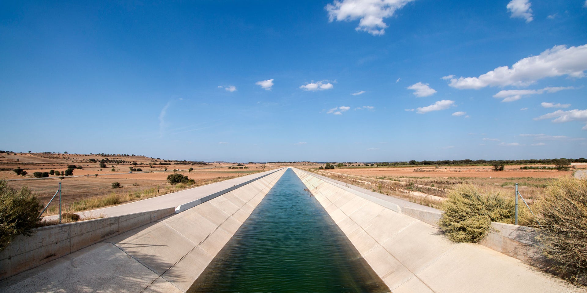 Irrigation canal / manmade waterway