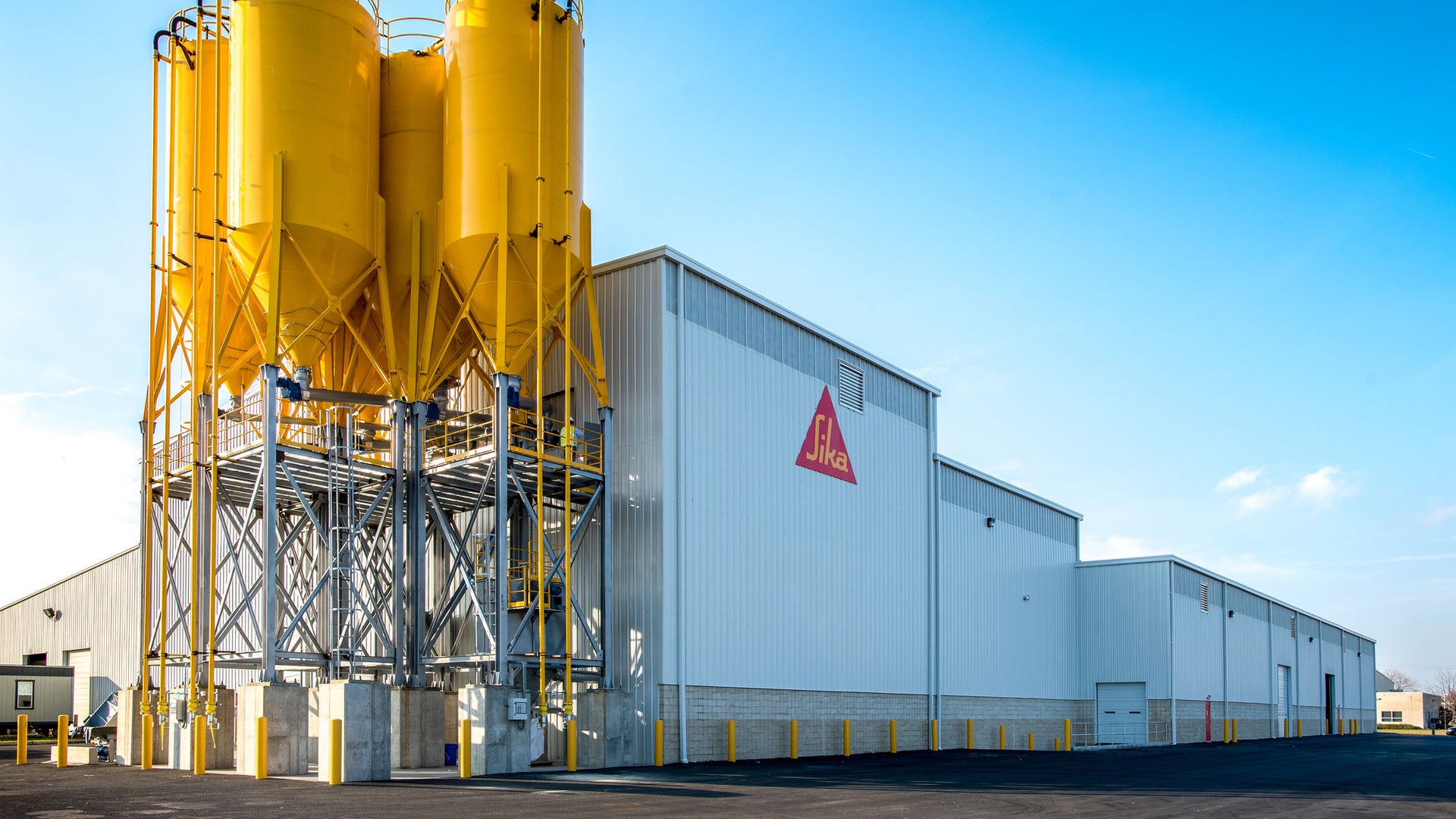 Sika manufacturing, production, warehouse works