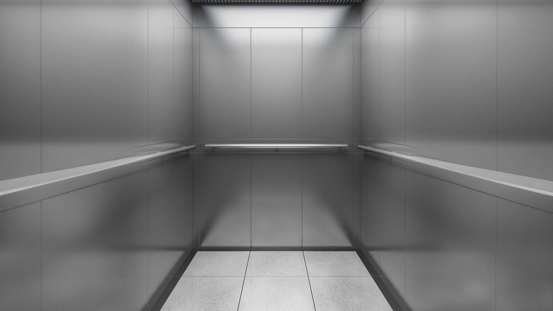 Elevator inside view