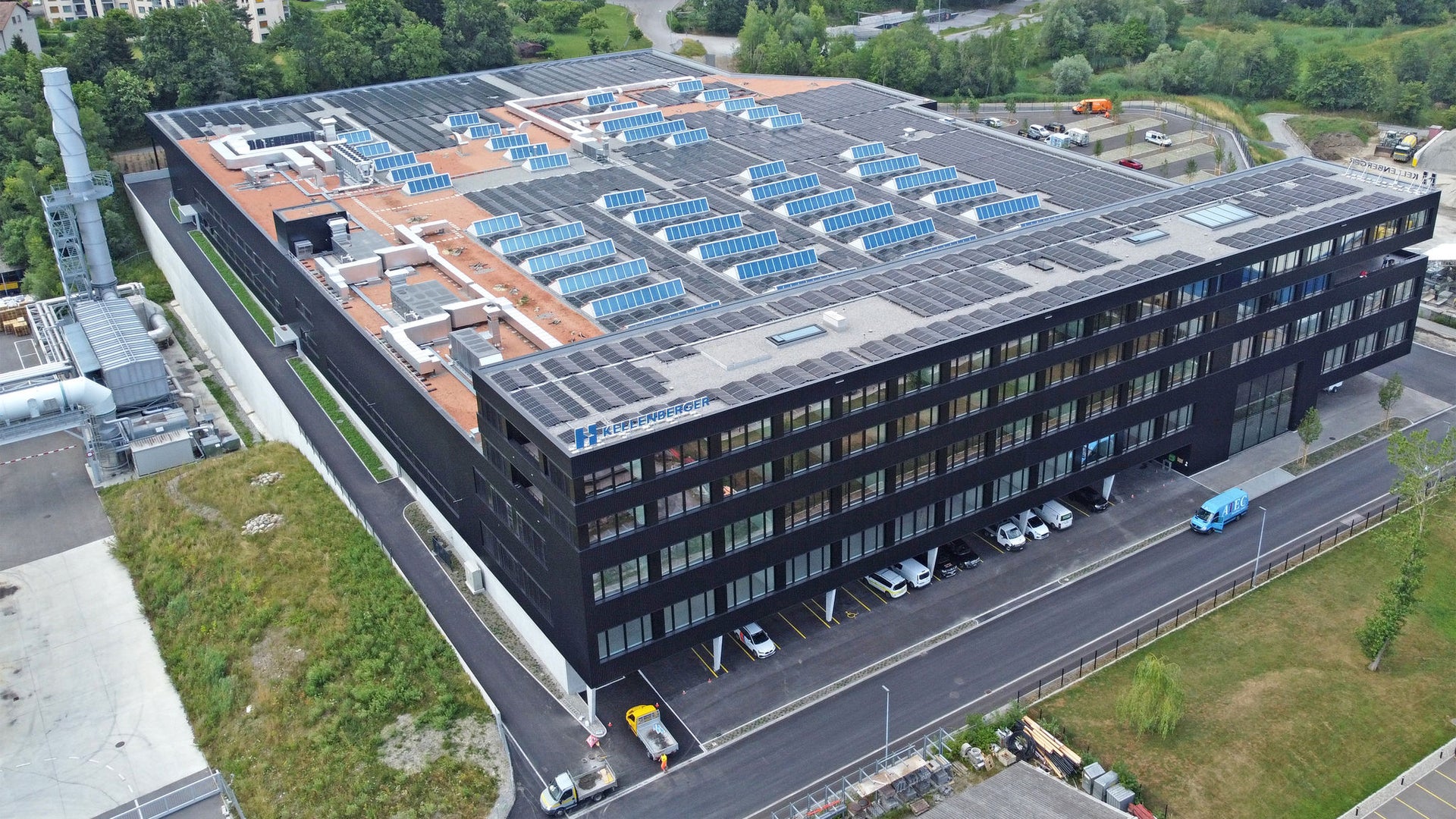 Neubau Kellenberger - Dach