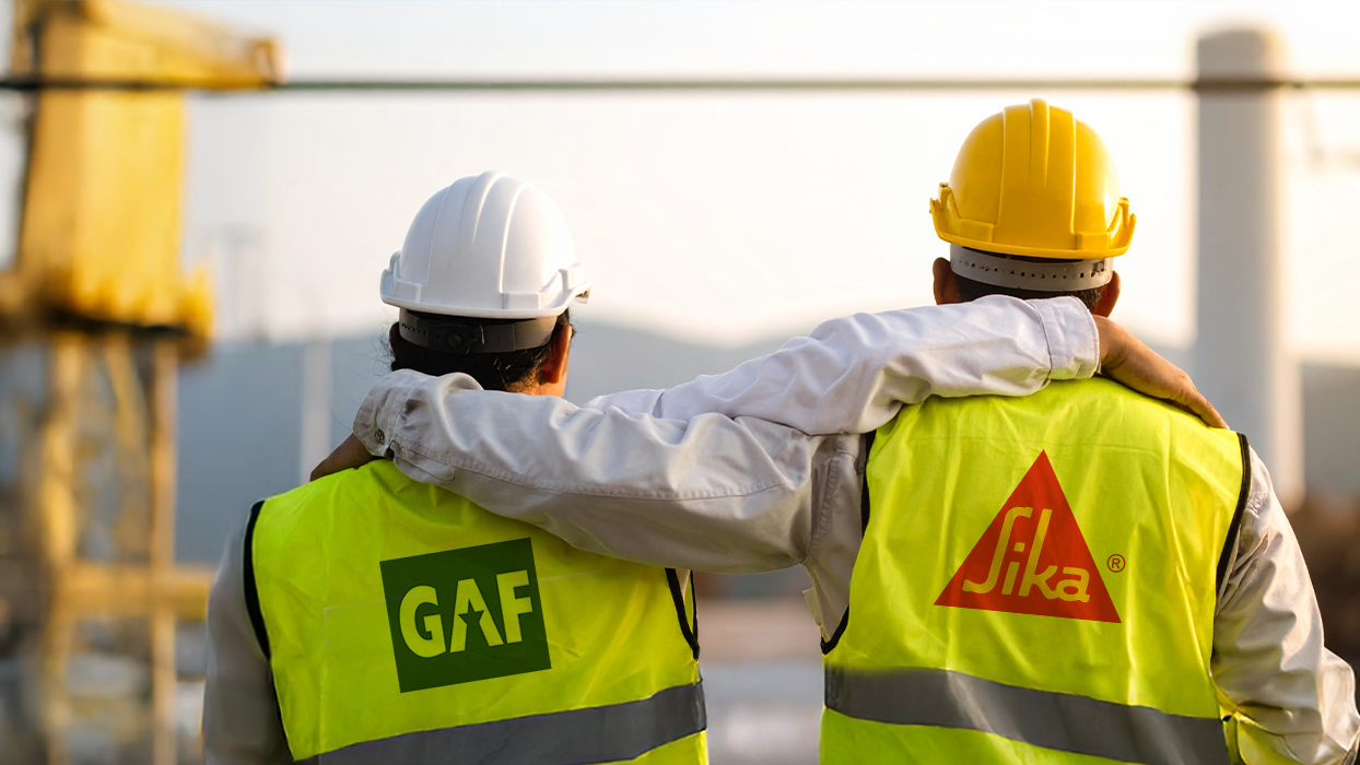 GAF is now Sika - Banner