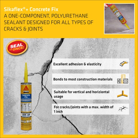 Sikaflex® + Concrete Fix