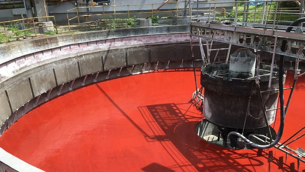 Harmanec Waste Water Treatment Plant Tank