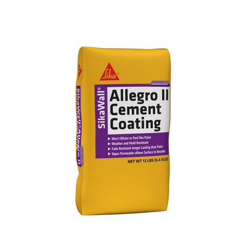 SikaWall® Allegro II Cement Coating