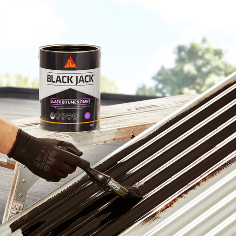 Sika® Black Jack®-901 Black Bitumen Paint