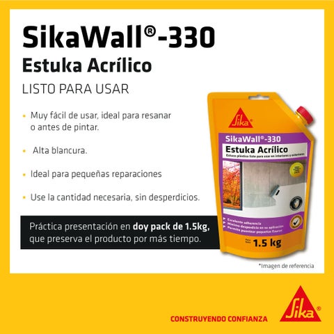 SikaWall®-330 Estuka Acrilico CO