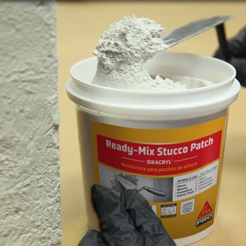 Sikacryl® Ready-Mix Stucco Patch