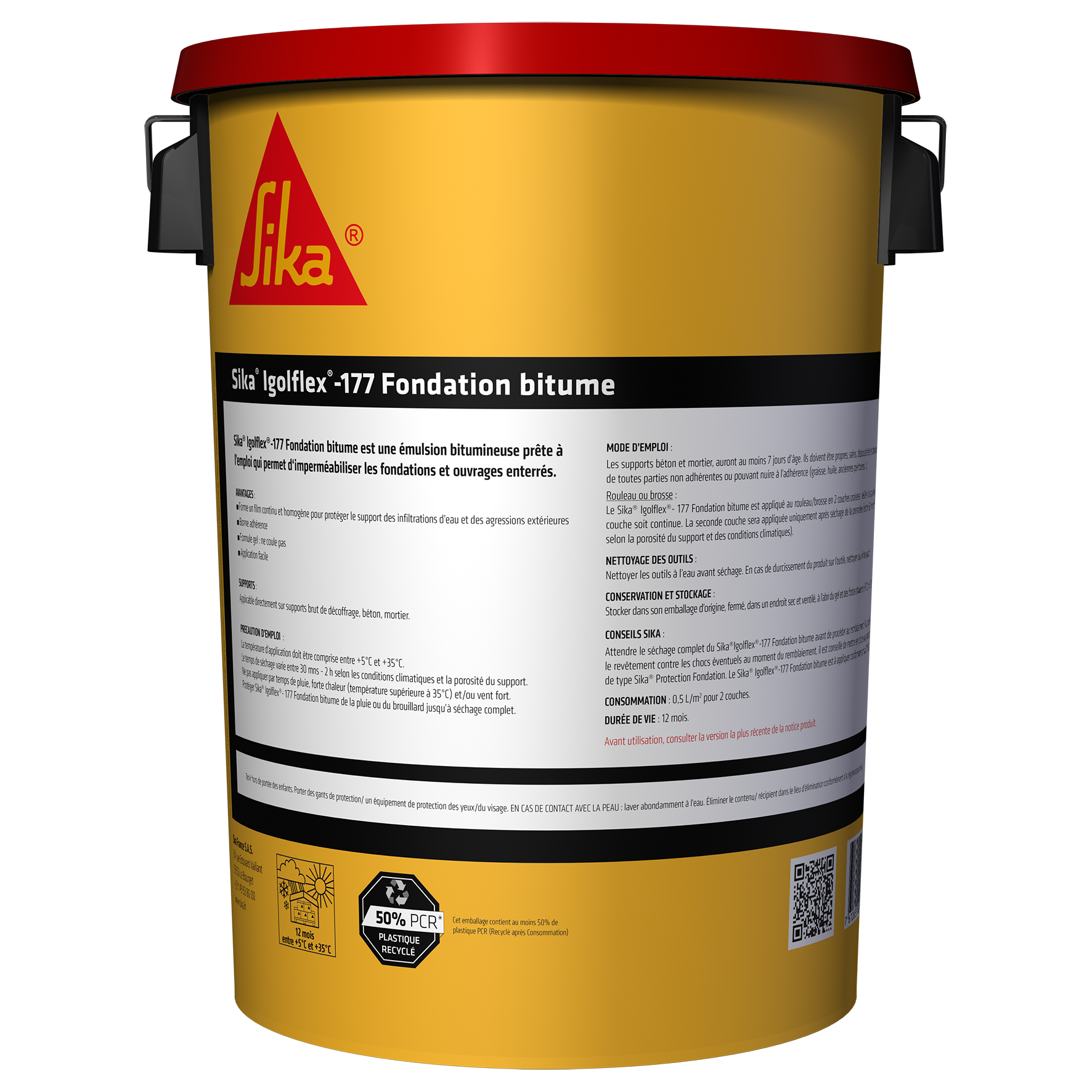 Sika® Igolflex®-177 Fondation Bitume