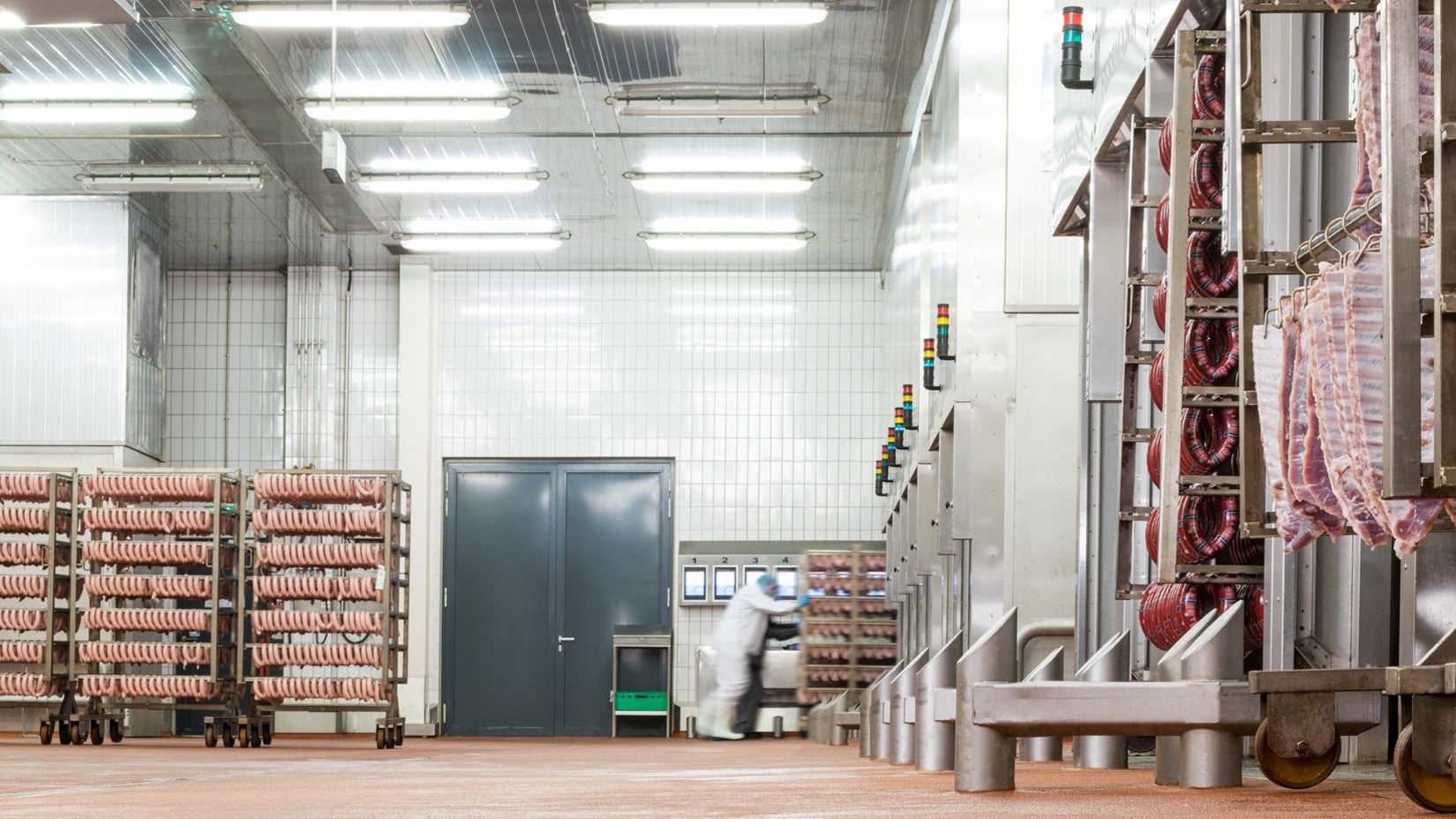 Meat processing plant