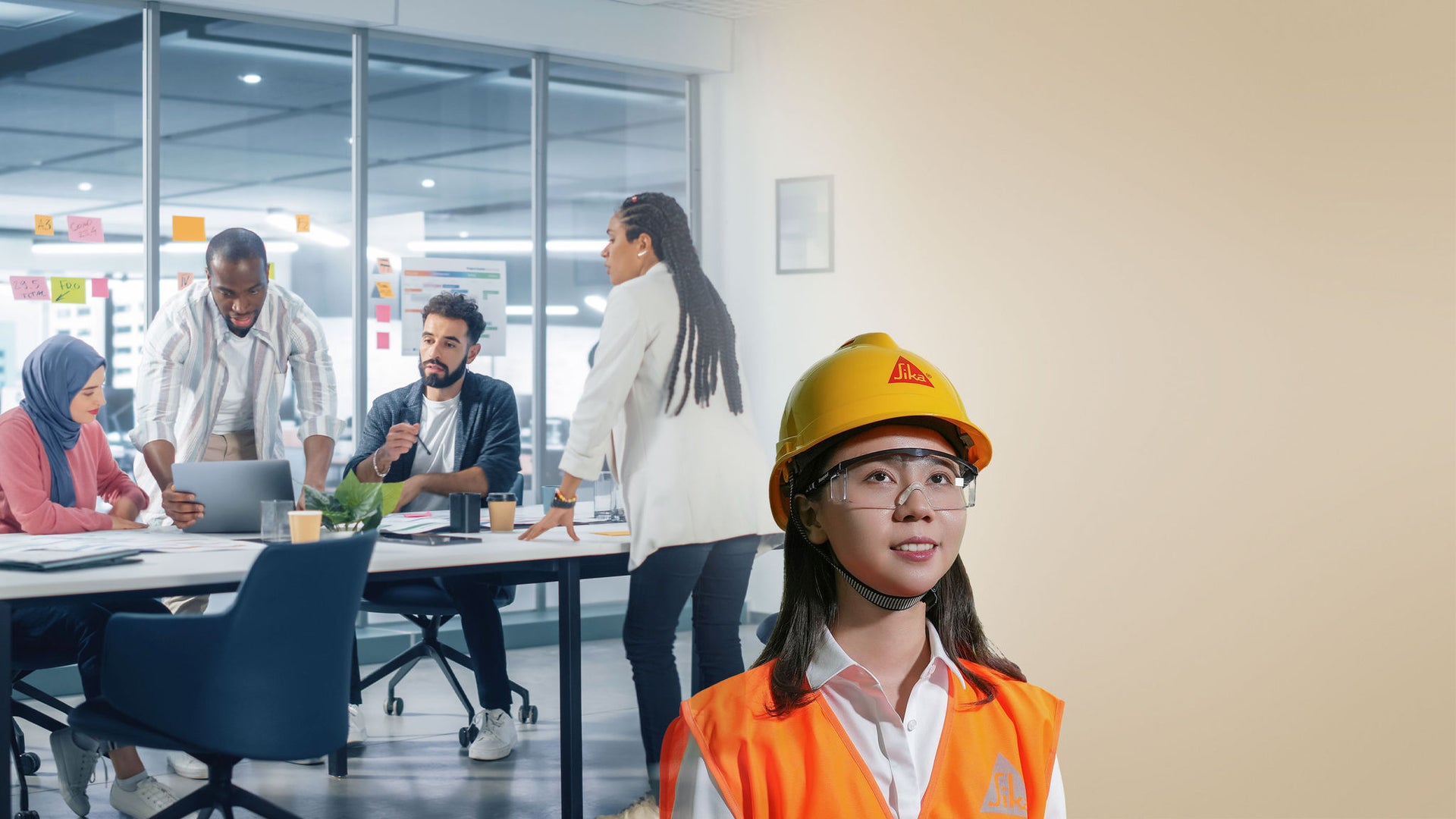 Employee of Sika