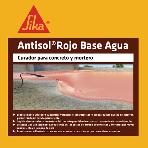 Sika® Antisol® Rojo Base Agua