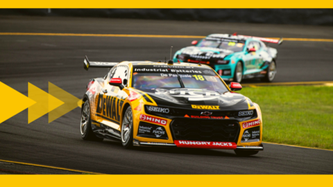 supercar-on-track-sika-branding