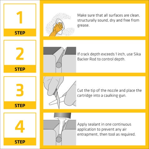 Sikaflex®+ Crack Flex Sealant