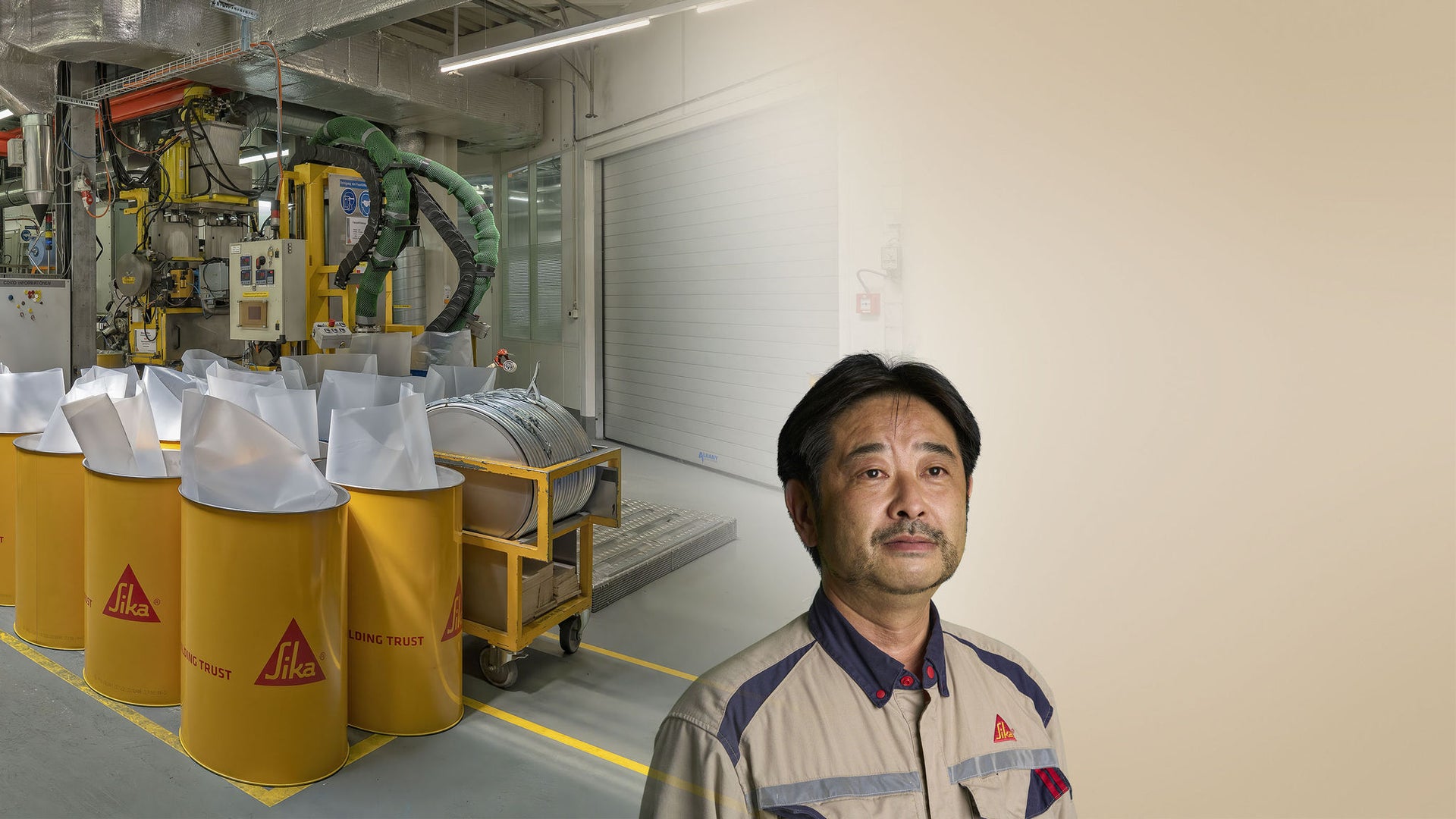Employee of Sika