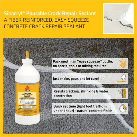 Sikacryl® Pourable Crack Repair Sealant
